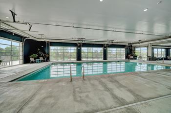 Indoor/outdoor pool - year round